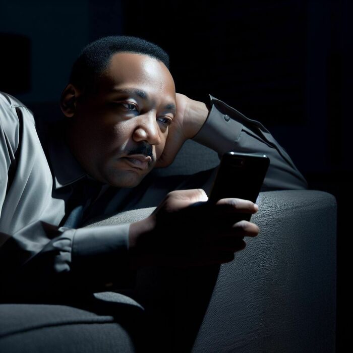 Martin Luther King Jr Sure Was Depressed After Seeing Another Influencer Lip-Synching A Song