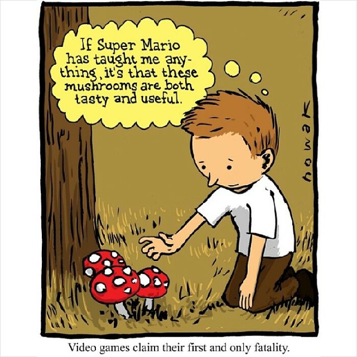 Here Are 50 Silly New Single-Panel Illustrations By Joseph Nowak