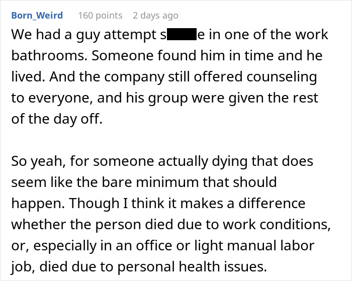 Boss Tries To Brush Off Death On The Job, Workers Retaliate