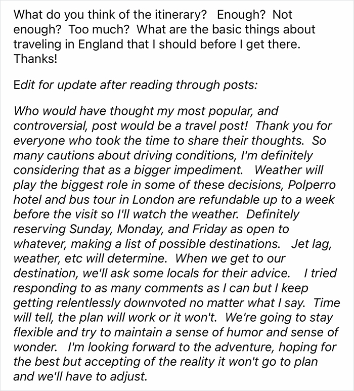 "Absolutely Bonkers": People Are Laughing At This American Family's Itinerary For Their UK Trip "Absolutely Bonkers": People Are Laughing At This American Family's Itinerary For Their UK Trip