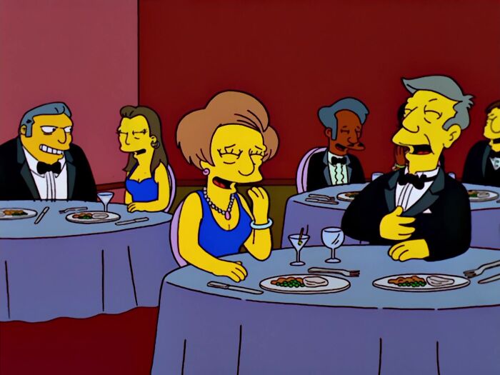 The Simpsons animated tv show scene 