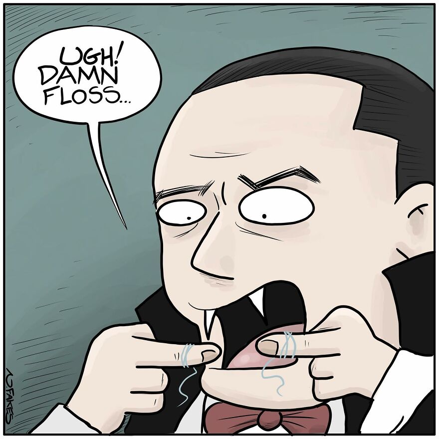 This Artist Can Tell A Joke In A Single Panel, Here Are His Best Works About Halloween (55 Pics)