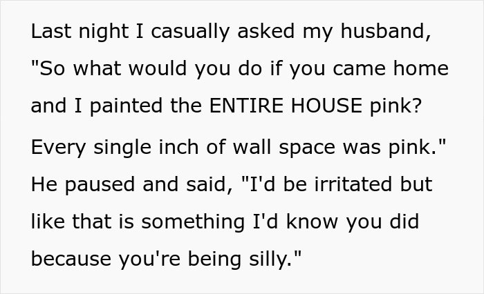 “I Wonder How He Gets Through The Day”: Wife Tests Limits Of Husband's Obliviousness “I Wonder How He Gets Through The Day”: Wife Tests Limits Of Husband's Obliviousness