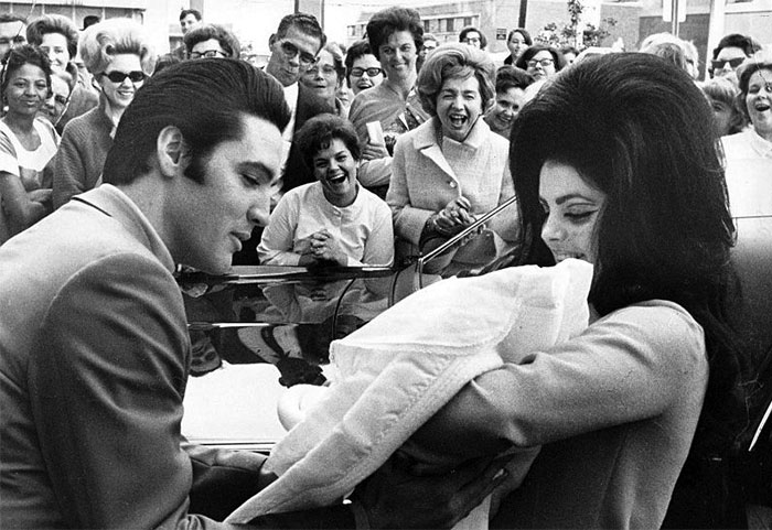 Elvis And Priscilla Presley