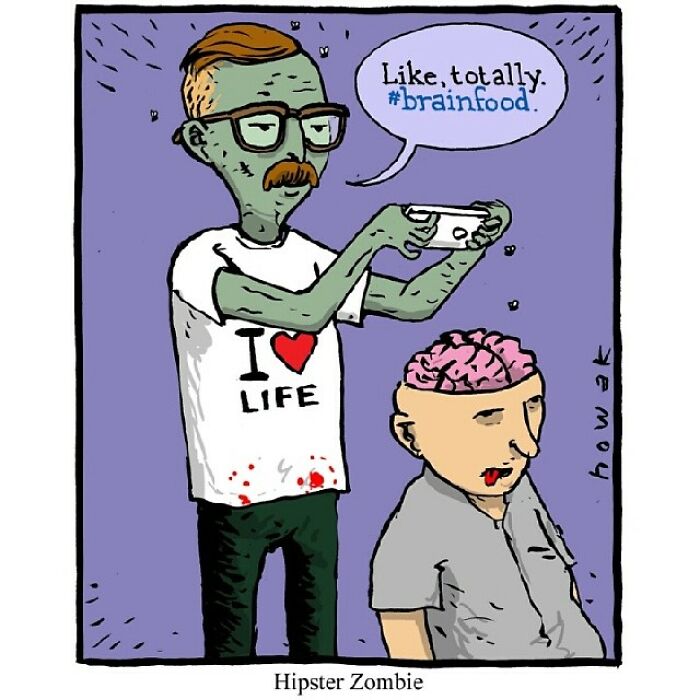 Here Are 50 Silly New Single-Panel Illustrations By Joseph Nowak