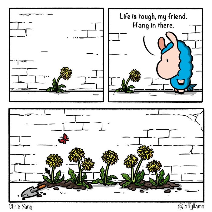 A comic about ups and downs