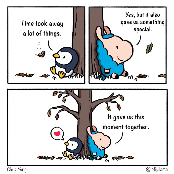 A comic about appreciating moments