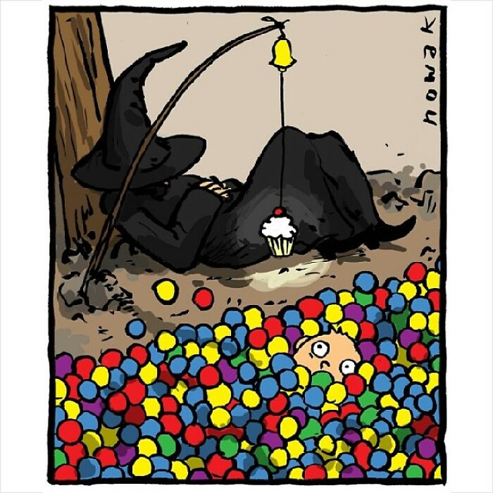 Here Are 50 Silly New Single-Panel Illustrations By Joseph Nowak