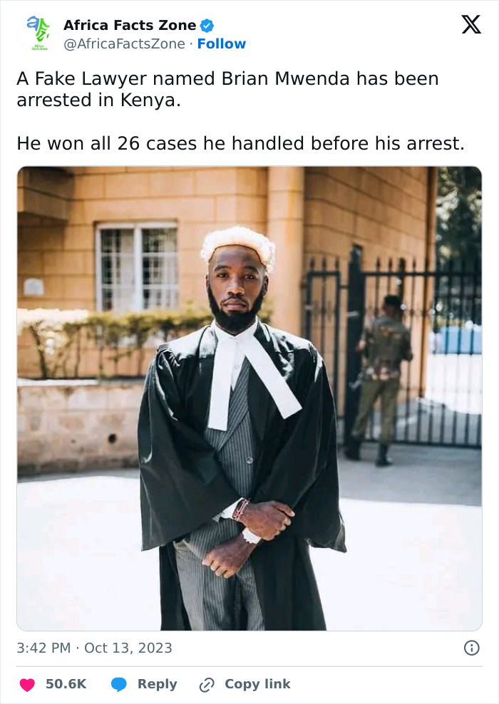 &ldquo;Bro Watched Too Many Episodes Of Suits&rdquo;: Man Who &lsquo;Faked&rsquo; Being A Lawyer Wins All 26 Cases