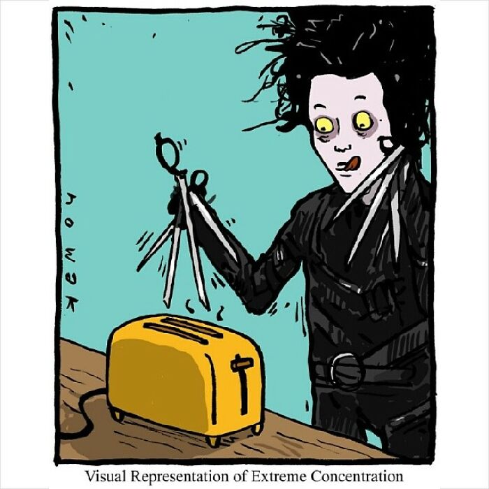 Here Are 50 Silly New Single-Panel Illustrations By Joseph Nowak