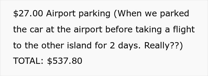 Woman Shocked To Get A List Of Everything She Owes Her Friend After Visiting