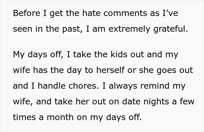 Husband Refuses To Take Less Hours At Work Just Because His 6 Kids Are Sick
