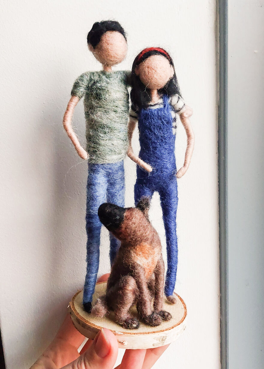 I Recreate Magical Little Moments In Time With Wool.