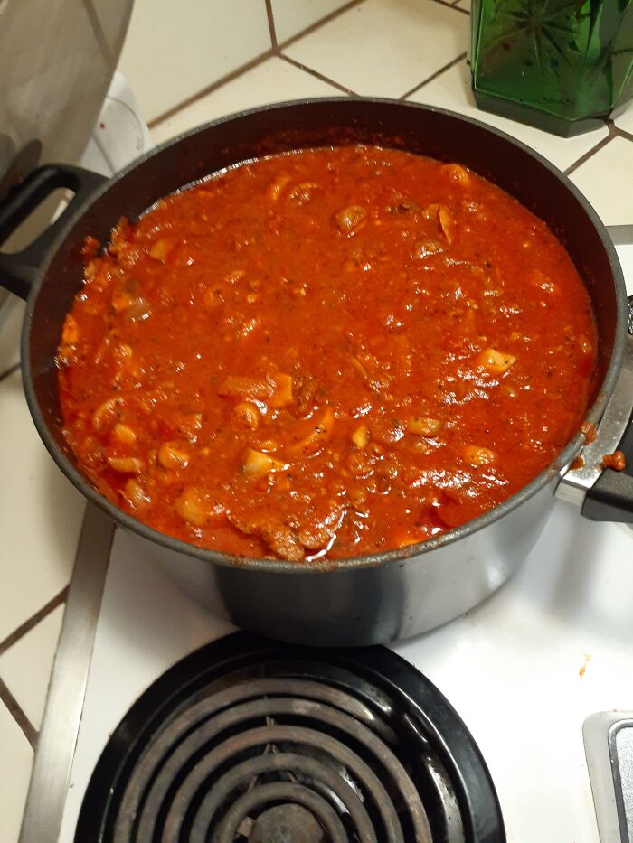 Feeling Saucy? Bring Your Pasta Ms Thing Went Overboard Again