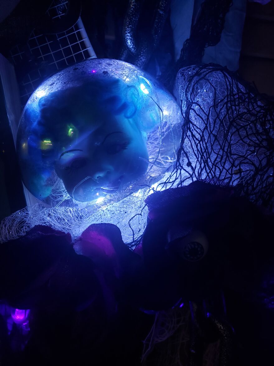 I Made Madam Leota Crystal Ball And Haunted Mansion Wreaths