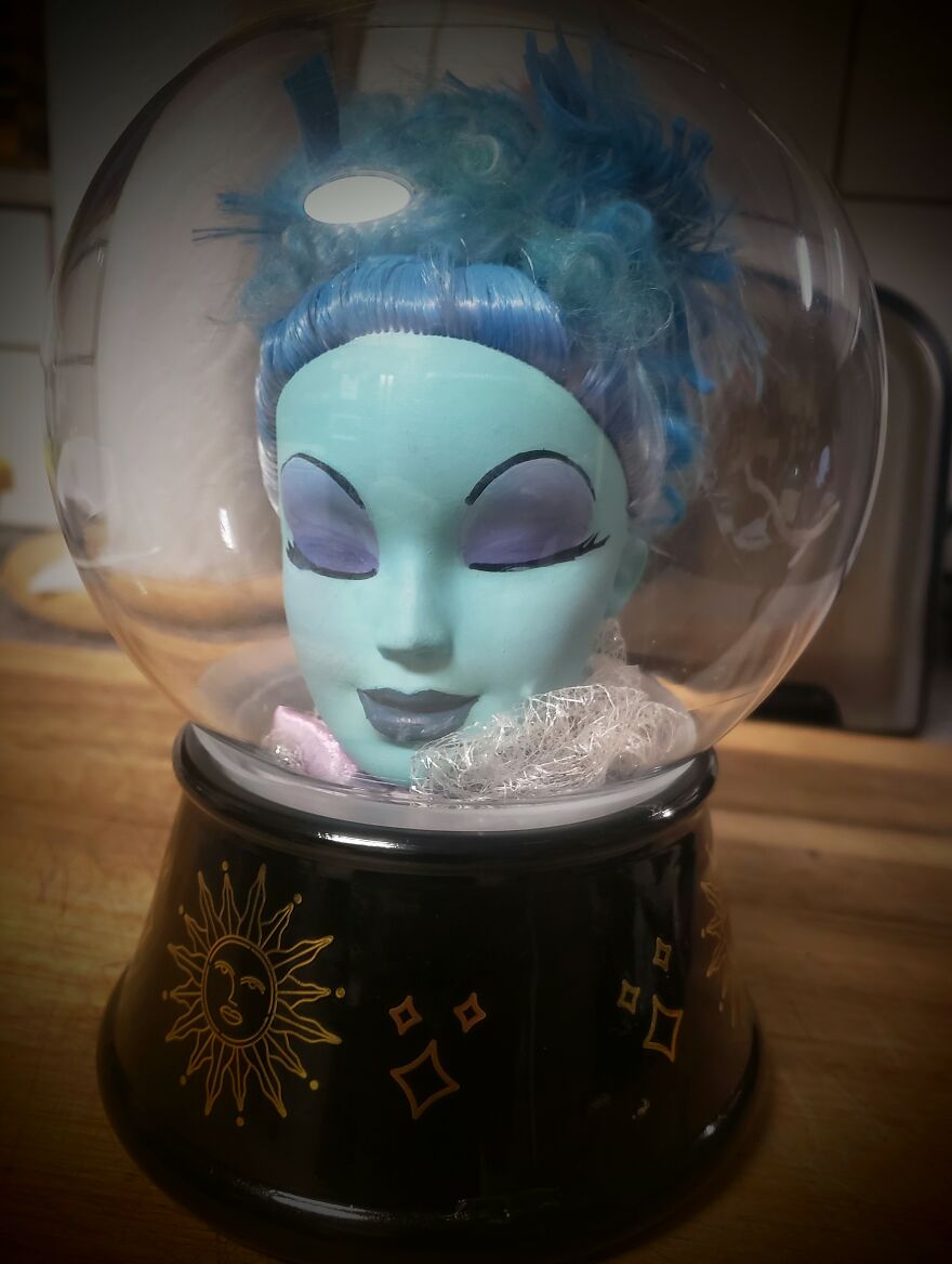 I Made Madam Leota Crystal Ball And Haunted Mansion Wreaths