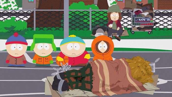 South Park cartoon show scene 