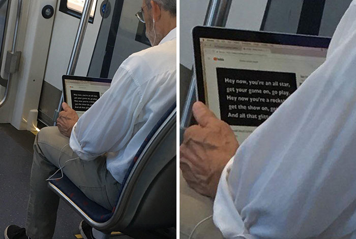 Zoom Onto His Screen