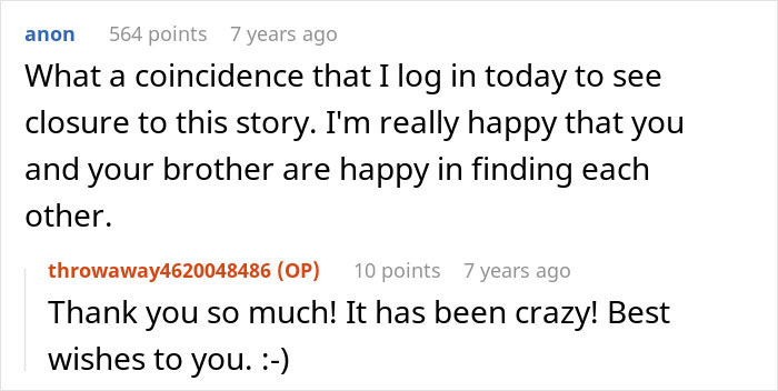 Man Finds Out His Parents Have Been Lying About His 'Missing' Brother For Years Man Finds Out His Parents Have Been Lying About His 'Missing' Brother For Years