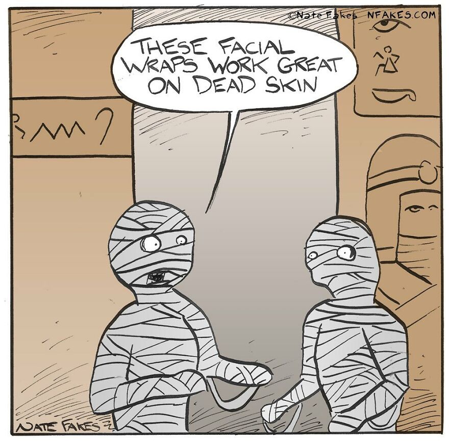 This Artist Can Tell A Joke In A Single Panel, Here Are His Best Works About Halloween (55 Pics)