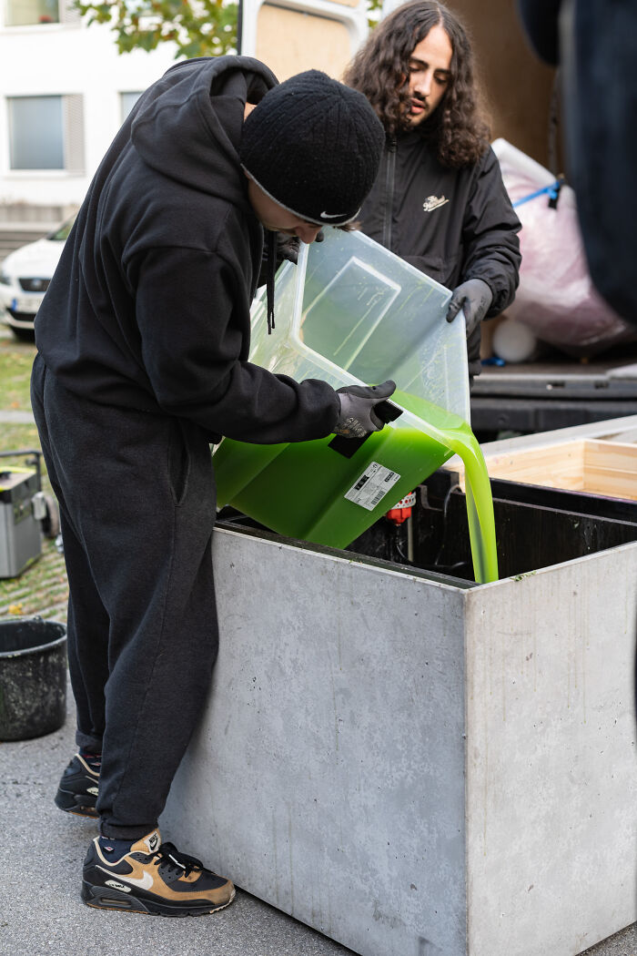 Leaking Pipe Stunt Challenges Big Tech On The Streets Of Munich Leaking Pipe Stunt Challenges Big Tech On The Streets Of Munich