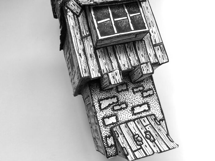 I Built My House Out Of Paper (6 Pics)