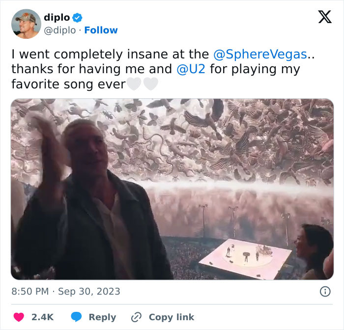 Multi-Billion Dollar Sphere Opens Its Doors In Las Vegas, People Call It "Dystopian"