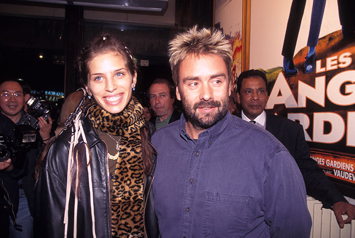 Luc Besson And Maïwenn Le Besco