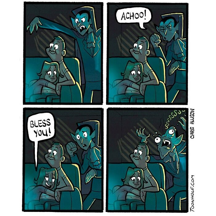 New Comics By Toon Hole Who Is Best Known For Its Twists And Dark Puns