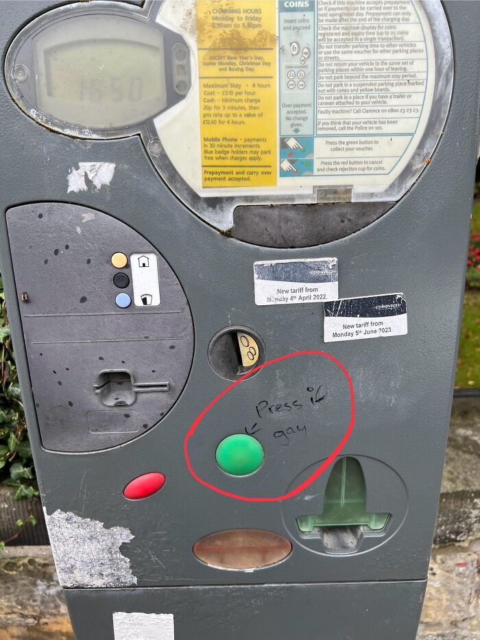 Presiona si eres gay