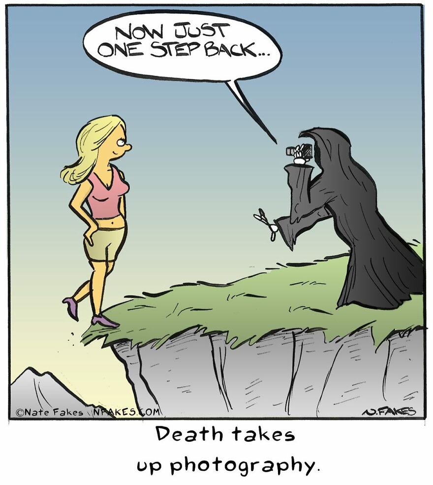 This Artist Can Tell A Joke In A Single Panel, Here Are His Best Works About Halloween (55 Pics)