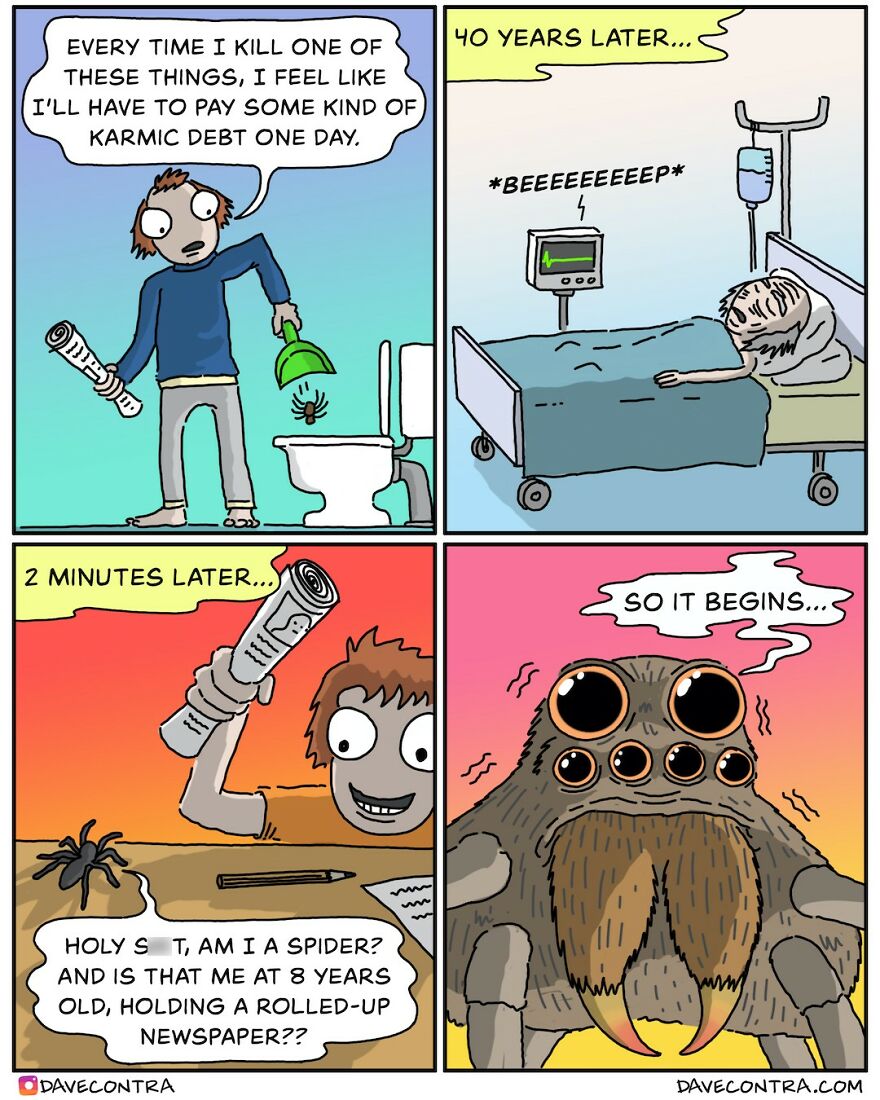 By Dave Contra, Here Are The 69 New Dark Comics Which Are Full Of Unexpected Twists