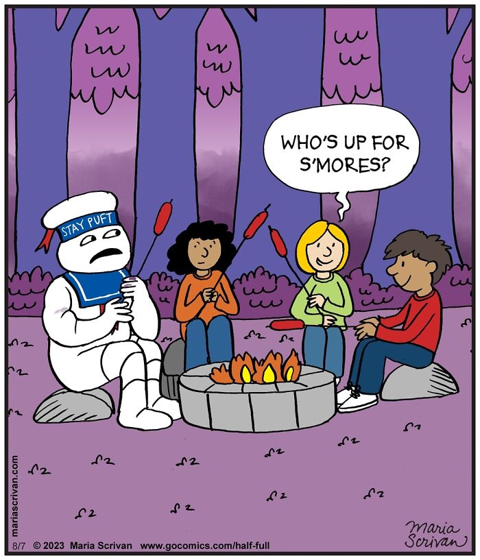 Cartoonist Maria Scrivan Giggles Her Audience Only Through Single-Panel (44 New Pics)