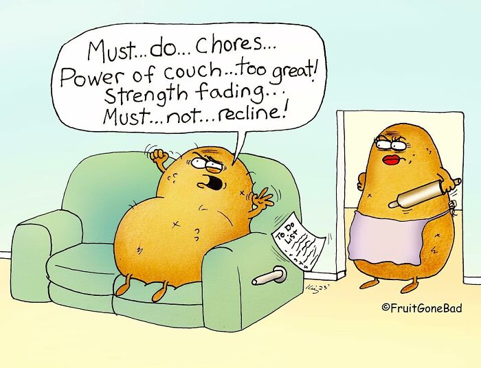 41 New Times NY Cartoonist Captures Dark Humor In One-Panel Food Comics