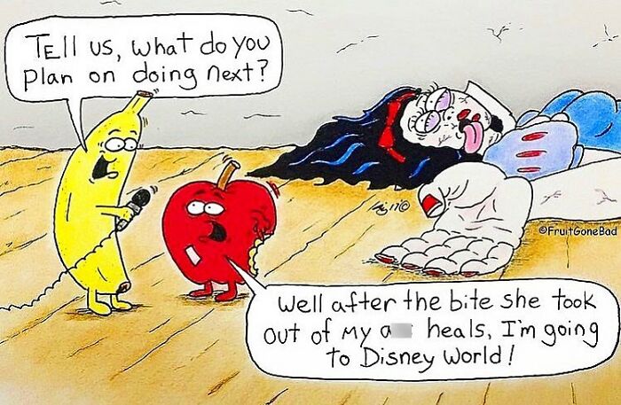 41 New Times NY Cartoonist Captures Dark Humor In One-Panel Food Comics