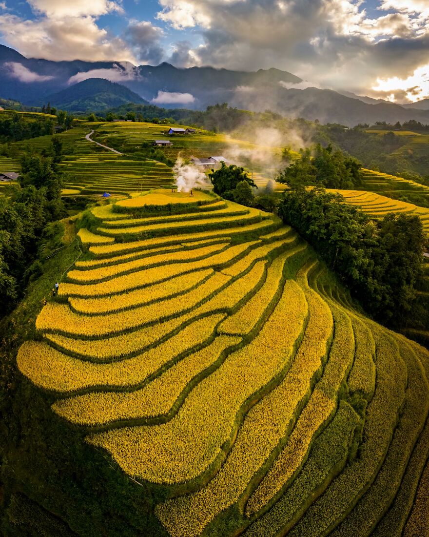 Vietnam Wonderfully Seen From Above Through The Lens Of Khánh Phan