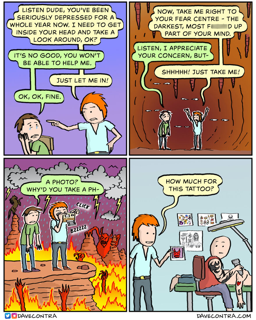 By Dave Contra, Here Are The 69 New Dark Comics Which Are Full Of Unexpected Twists