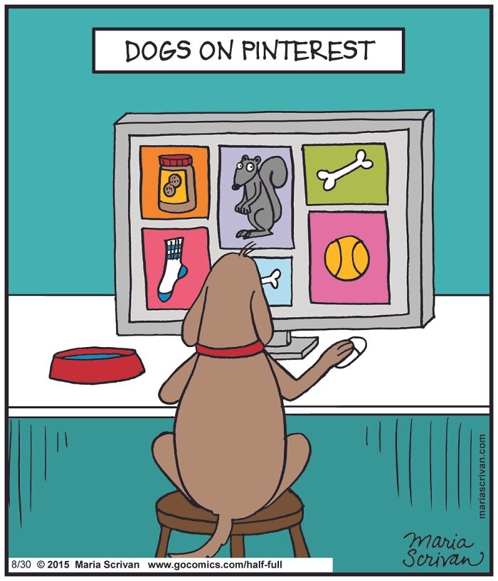 Cartoonist Maria Scrivan Giggles Her Audience Only Through Single-Panel (44 New Pics)