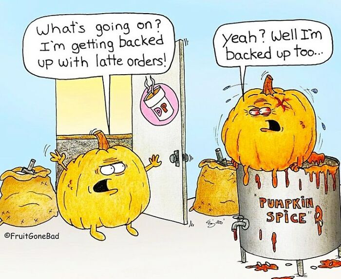 41 New Times NY Cartoonist Captures Dark Humor In One-Panel Food Comics