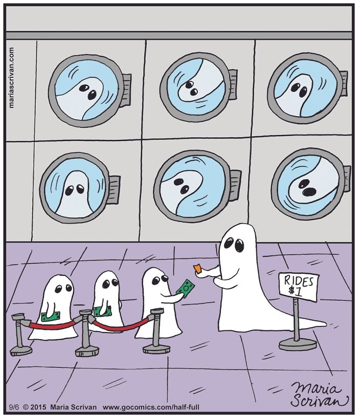 Cartoonist Maria Scrivan Giggles Her Audience Only Through Single-Panel (44 New Pics)