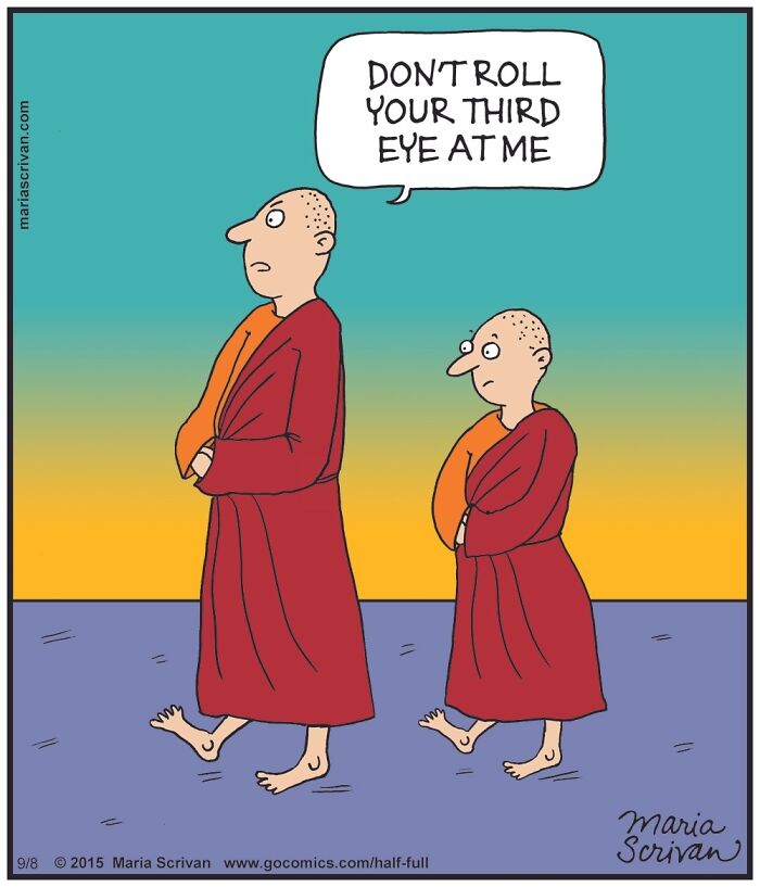 Cartoonist Maria Scrivan Giggles Her Audience Only Through Single-Panel (44 New Pics)