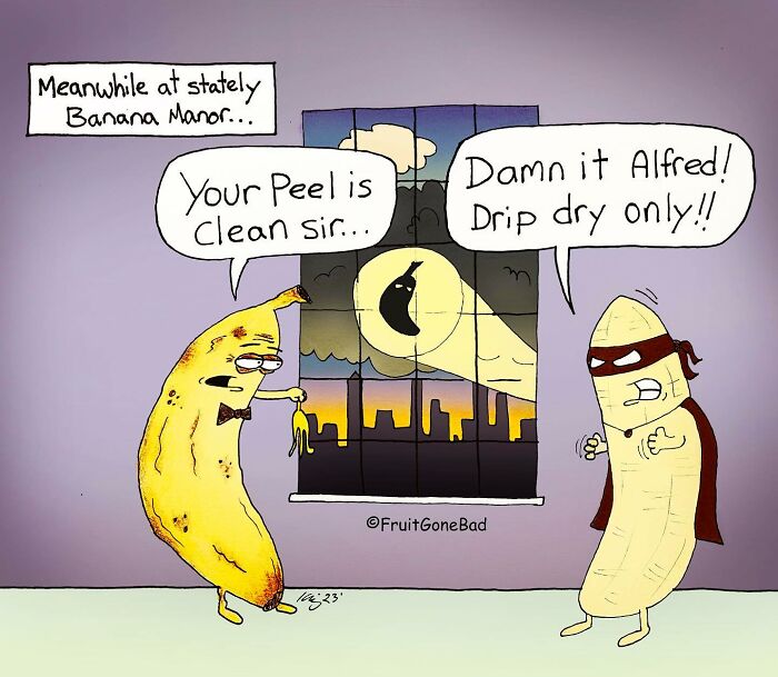 41 New Times NY Cartoonist Captures Dark Humor In One-Panel Food Comics