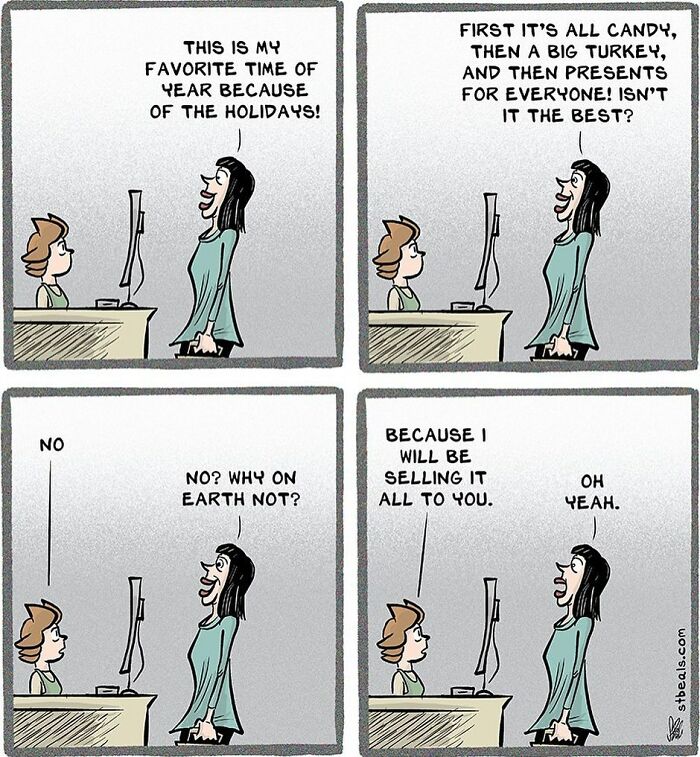 Artist Creates Humorous Cartoons Retail Workers And Ordinary People Are Likely To Relate To (44 New Pics)