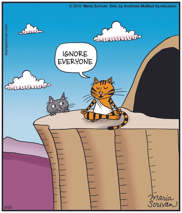 Cartoonist Maria Scrivan Giggles Her Audience Only Through Single-Panel (44 New Pics)