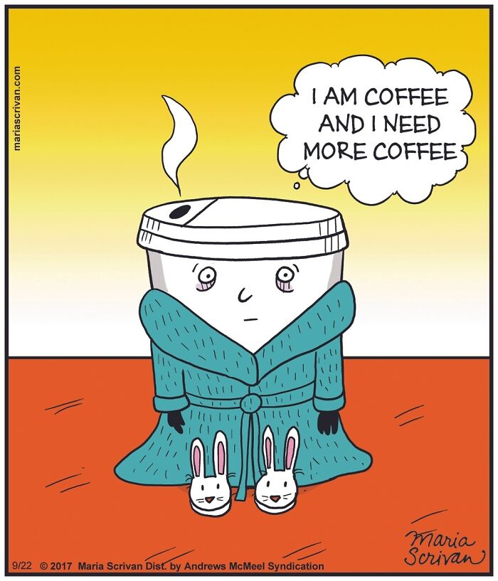 Cartoonist Maria Scrivan Giggles Her Audience Only Through Single-Panel (44 New Pics)