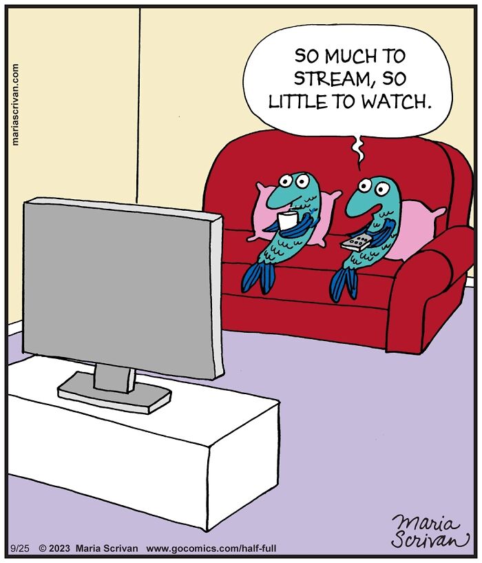 Cartoonist Maria Scrivan Giggles Her Audience Only Through Single-Panel (44 New Pics)