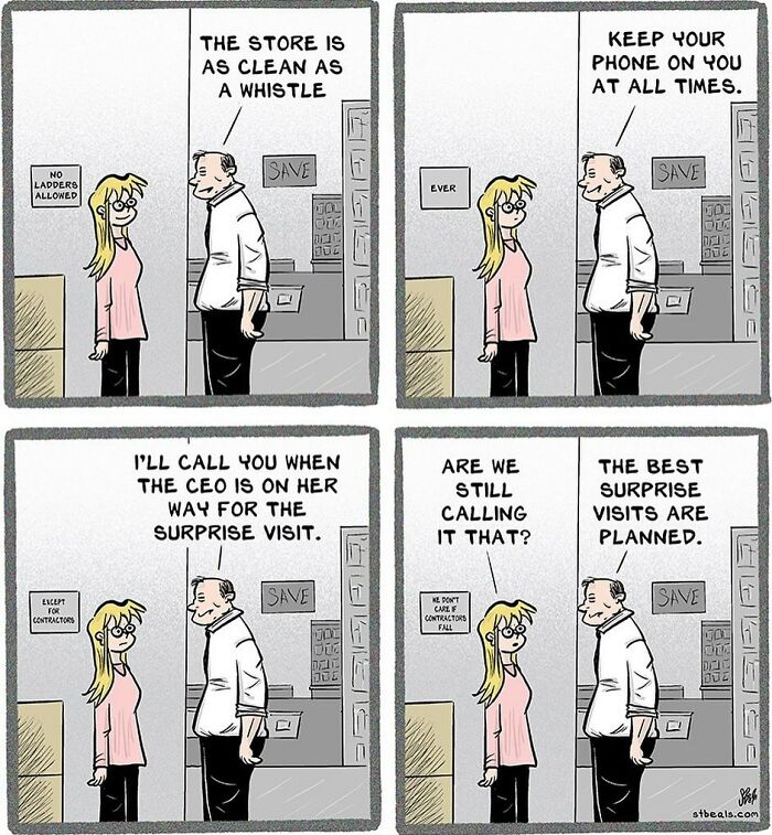 Artist Creates Humorous Cartoons Retail Workers And Ordinary People Are Likely To Relate To (44 New Pics)