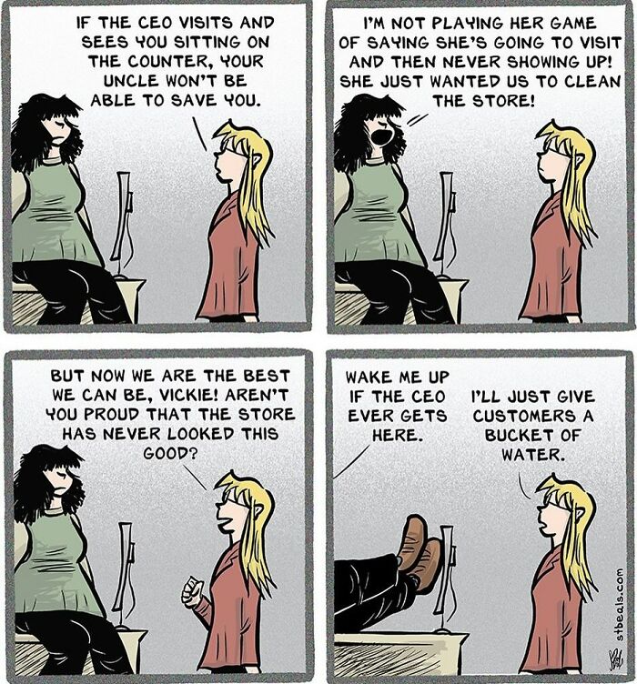 Artist Creates Humorous Cartoons Retail Workers And Ordinary People Are Likely To Relate To (44 New Pics)