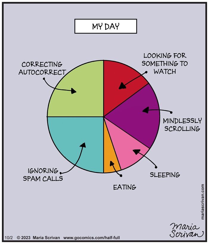 Cartoonist Maria Scrivan Giggles Her Audience Only Through Single-Panel (44 New Pics)