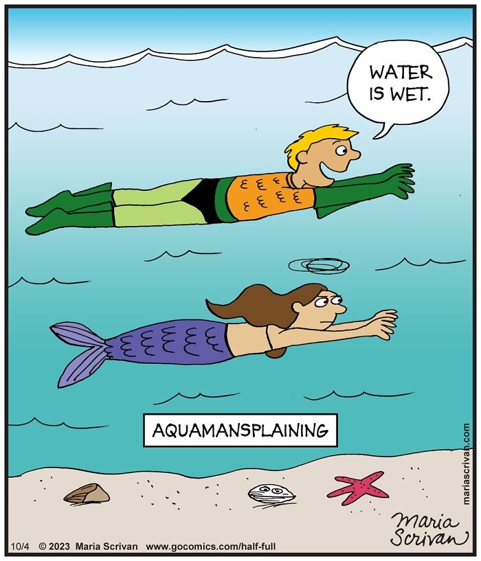 Cartoonist Maria Scrivan Giggles Her Audience Only Through Single-Panel (44 New Pics)